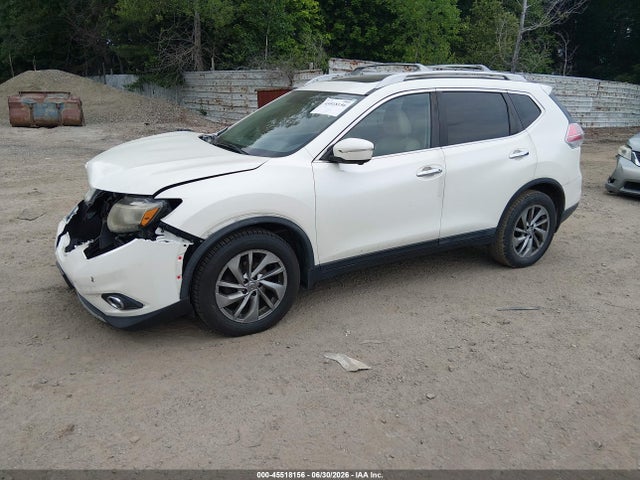 2015 Nissan Rogue Sl მანქანა იყიდება აუქციონზე, vin: 5N1AT2MV6FC820096, აუქციონის ნომერი: 45518156