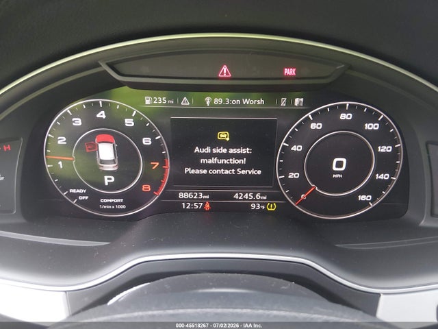 Auction sale of the 2019 Audi Q7 45 Premium/45 Se Premium, vin: WA1LHAF74KD022153, lot number: 45518267