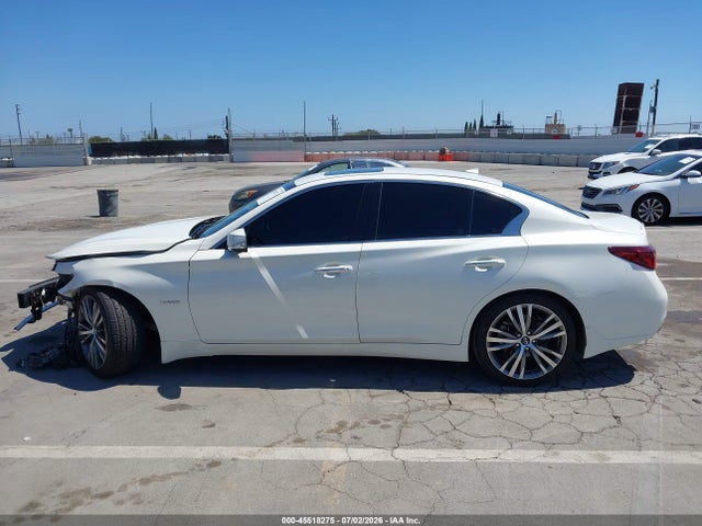 Aukcja sprzedaży 2018 Infiniti Q50 Hybrid Luxe, vin: JN1AV7AP2JM160033, numer aukcji: 45518275