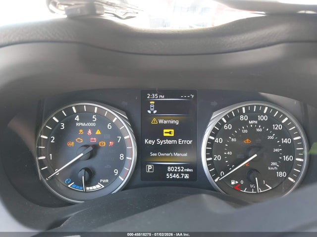 Aukcja sprzedaży 2018 Infiniti Q50 Hybrid Luxe, vin: JN1AV7AP2JM160033, numer aukcji: 45518275