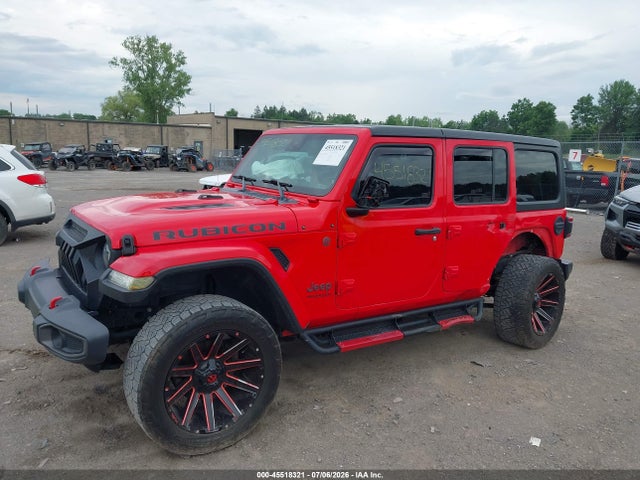 Продажа на аукционе авто 2019 Jeep Wrangler Unlimited Rubicon 4x4, vin: 1C4HJXFG9KW605597, номер лота: 45518321