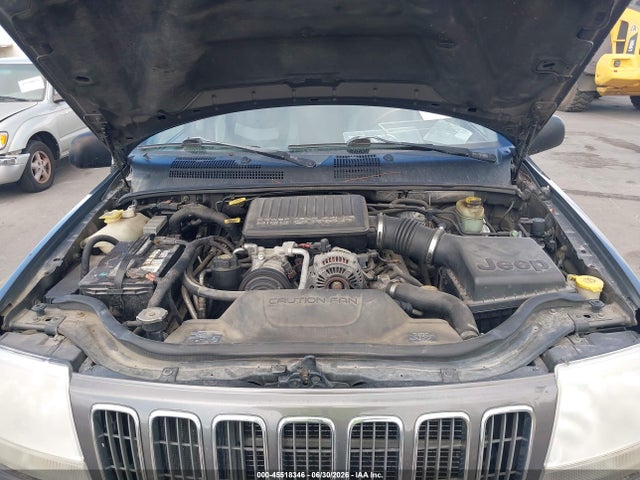 45518346 :رقم المزاد ، 1J8GW68JX2C156070 vin ، 2002 Jeep Grand Cherokee Overland مزاد بيع