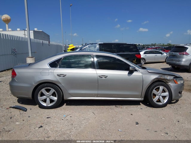 Aukcja sprzedaży 2013 Volkswagen Passat 2.5l Se, vin: 1VWBP7A30DC141013, numer aukcji: 45518382