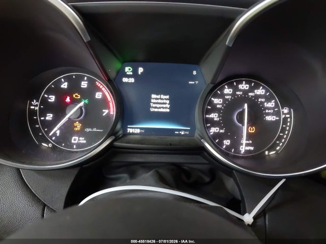 2017 Alfa Romeo Giulia Ti Rwd მანქანა იყიდება აუქციონზე, vin: ZARFAECN4H7538740, აუქციონის ნომერი: 45518426