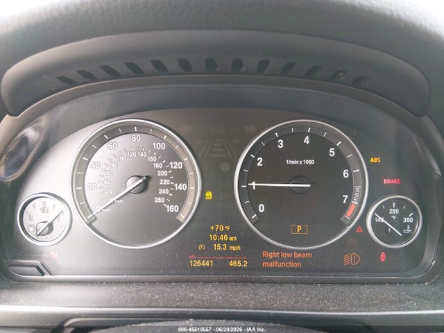 2011 Bmw 528i მანქანა იყიდება აუქციონზე, vin: WBAFR1C59BC742862, აუქციონის ნომერი: 45518557