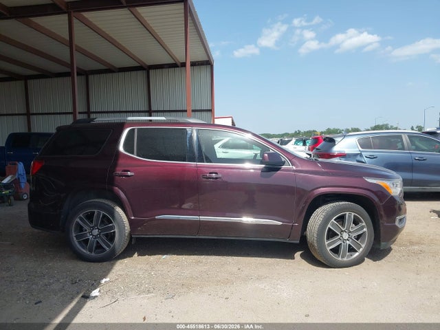 2018 Gmc Acadia Denali მანქანა იყიდება აუქციონზე, vin: 1GKKNPLS3JZ122563, აუქციონის ნომერი: 45518613