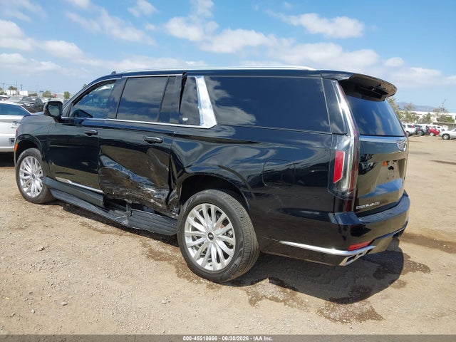 2022 Cadillac Escalade Esv 4wd Luxury მანქანა იყიდება აუქციონზე, vin: 1GYS4JKT5NR126426, აუქციონის ნომერი: 45518666