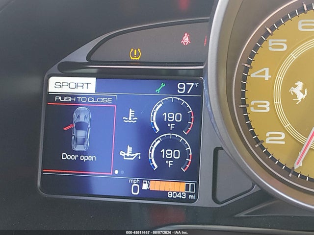 Продажа на аукционе авто 2020 Ferrari Portofino, vin: ZFF89FPA3L0249943, номер лота: 45518667
