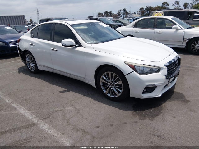 Продажа на аукционе авто 2018 Infiniti Q50 2.0t Luxe, vin: JN1CV7AP6JM400032, номер лота: 45518678