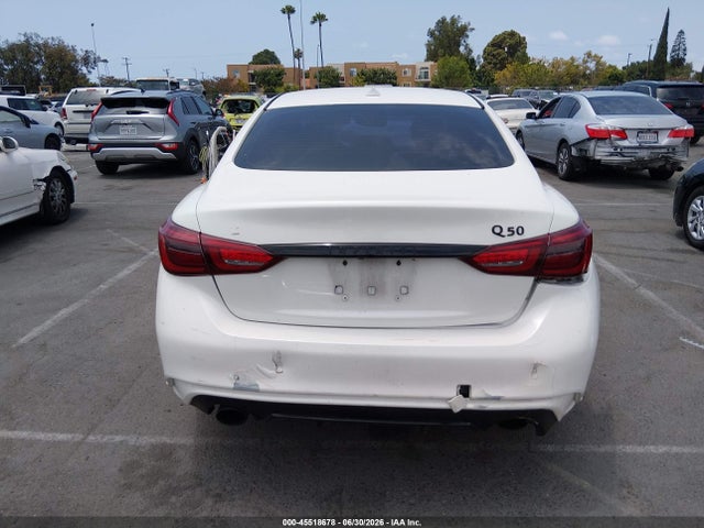 Продажа на аукционе авто 2018 Infiniti Q50 2.0t Luxe, vin: JN1CV7AP6JM400032, номер лота: 45518678