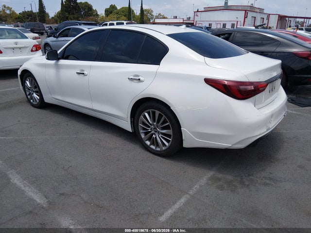 Продажа на аукционе авто 2018 Infiniti Q50 2.0t Luxe, vin: JN1CV7AP6JM400032, номер лота: 45518678