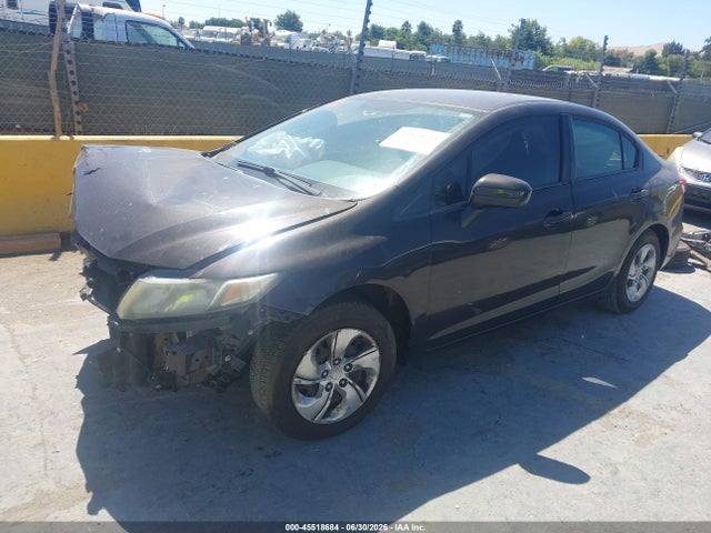 Honda Civic Lx 2014 2HGFB2F5XEH513117 Image 2