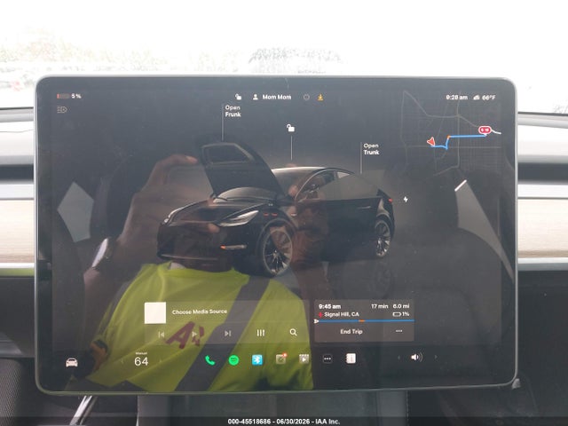Aukcja sprzedaży 2022 Tesla Model Y Long Range Dual Motor All-wheel Drive, vin: 7SAYGDEE9NF450347, numer aukcji: 45518686