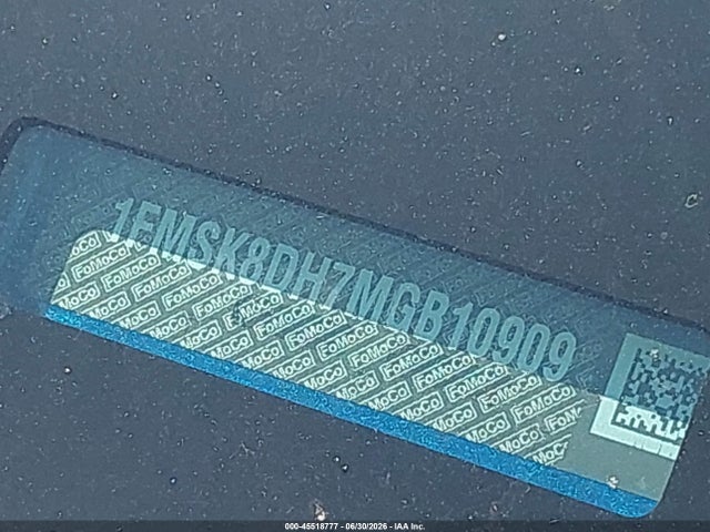 Aukcja sprzedaży 2021 Ford Explorer Xlt, vin: 1FMSK8DH7MGB10909, numer aukcji: 45518777