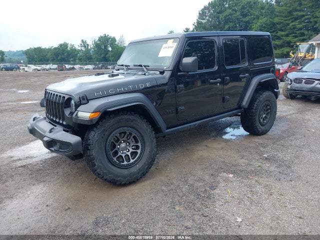 Продаж на аукціоні авто 2022 Jeep Wrangler Unlimited High Tide 4x4, vin: 1C4HJXDG6NW235166, номер лоту: 45518989