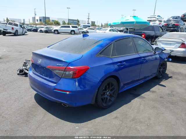 2022 Honda Civic Sport მანქანა იყიდება აუქციონზე, vin: 2HGFE2F58NH581035, აუქციონის ნომერი: 45519175