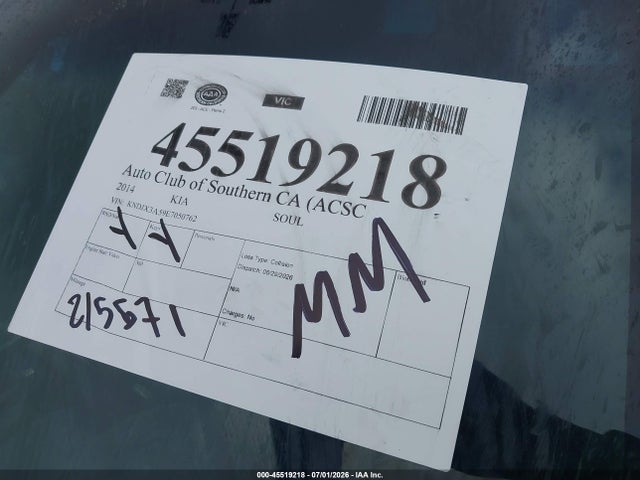 KIA Soul ! 2014 KNDJX3A59E7050762 Image 12