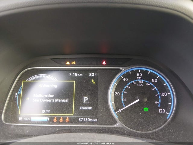 2024 Nissan Leaf Sv Plus მანქანა იყიდება აუქციონზე, vin: 1N4CZ1CV9RC554493, აუქციონის ნომერი: 45519336