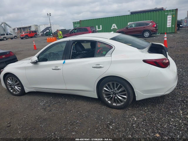 45519341 :رقم المزاد ، JN1EV7BR2PM542704 vin ، 2023 Infiniti Q50 Luxe Awd مزاد بيع