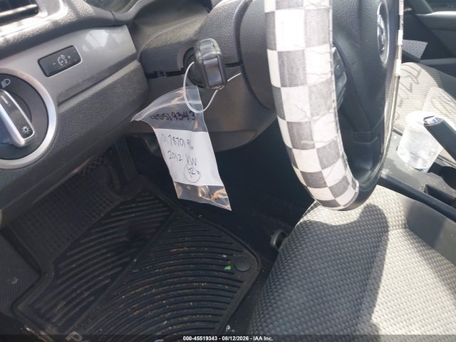 45519343 :رقم المزاد ، 1VWAP7A33CC070500 vin ، 2012 Volkswagen Passat 2.5l S مزاد بيع