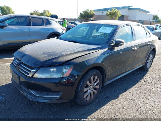 45519343 :رقم المزاد ، 1VWAP7A33CC070500 vin ، 2012 Volkswagen Passat 2.5l S مزاد بيع