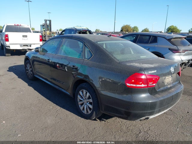 45519343 :رقم المزاد ، 1VWAP7A33CC070500 vin ، 2012 Volkswagen Passat 2.5l S مزاد بيع