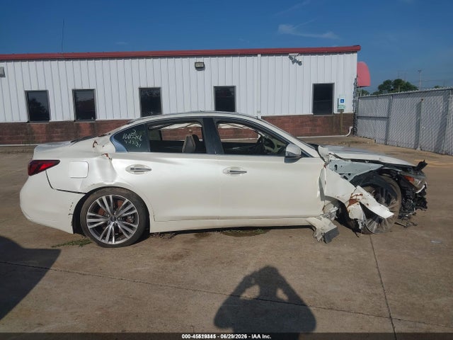 2018 Infiniti Q50 3.0t Sport მანქანა იყიდება აუქციონზე, vin: JN1EV7AP9JM358299, აუქციონის ნომერი: 45519345