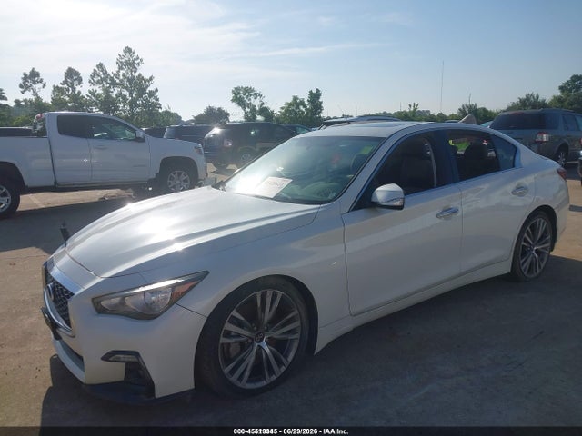 2018 Infiniti Q50 3.0t Sport მანქანა იყიდება აუქციონზე, vin: JN1EV7AP9JM358299, აუქციონის ნომერი: 45519345