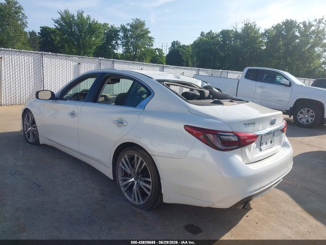 2018 Infiniti Q50 3.0t Sport მანქანა იყიდება აუქციონზე, vin: JN1EV7AP9JM358299, აუქციონის ნომერი: 45519345