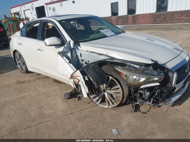 2018 Infiniti Q50 3.0t Sport მანქანა იყიდება აუქციონზე, vin: JN1EV7AP9JM358299, აუქციონის ნომერი: 45519345