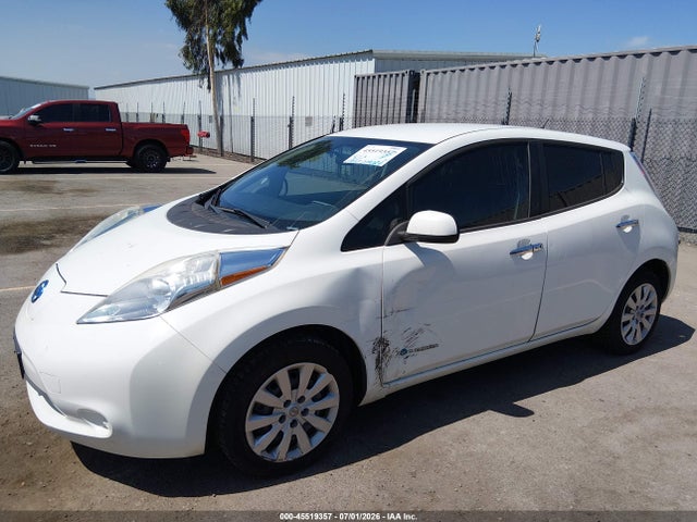 Продажа на аукционе авто 2016 Nissan Leaf S, vin: 1N4AZ0CP7GC306209, номер лота: 45519357
