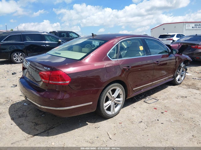 Aukcja sprzedaży 2012 Volkswagen Passat 2.0l Tdi Se, vin: 1VWBN7A39CC067563, numer aukcji: 45519498