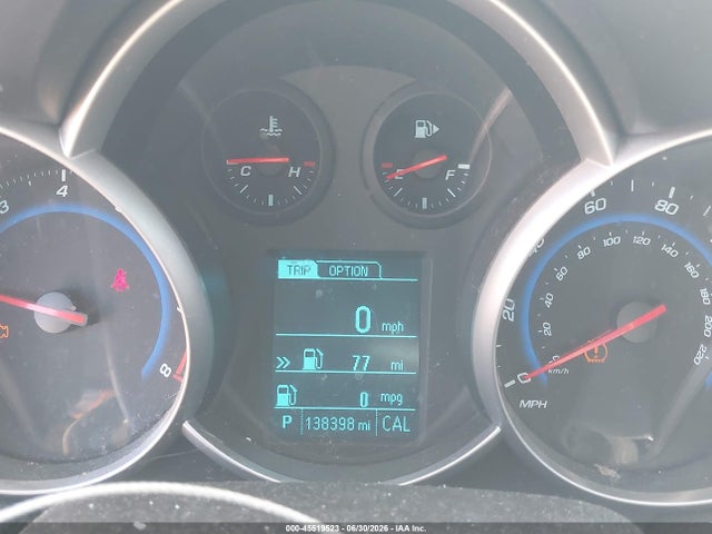 1G1PE5SB0G7227839 Chevrolet Cruze Limited 1lt Auto
