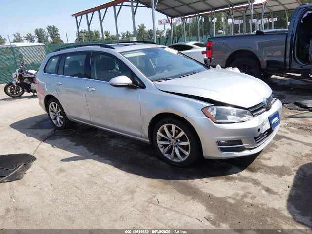 2015 Volkswagen Golf Sportwagen Tsi Se 4-door მანქანა იყიდება აუქციონზე, vin: 3VWC17AU8FM517280, აუქციონის ნომერი: 45519650