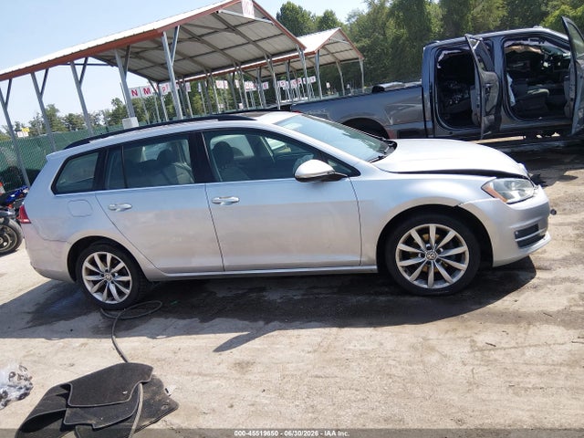 2015 Volkswagen Golf Sportwagen Tsi Se 4-door მანქანა იყიდება აუქციონზე, vin: 3VWC17AU8FM517280, აუქციონის ნომერი: 45519650
