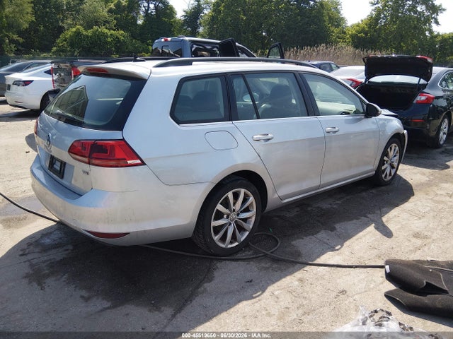 2015 Volkswagen Golf Sportwagen Tsi Se 4-door მანქანა იყიდება აუქციონზე, vin: 3VWC17AU8FM517280, აუქციონის ნომერი: 45519650