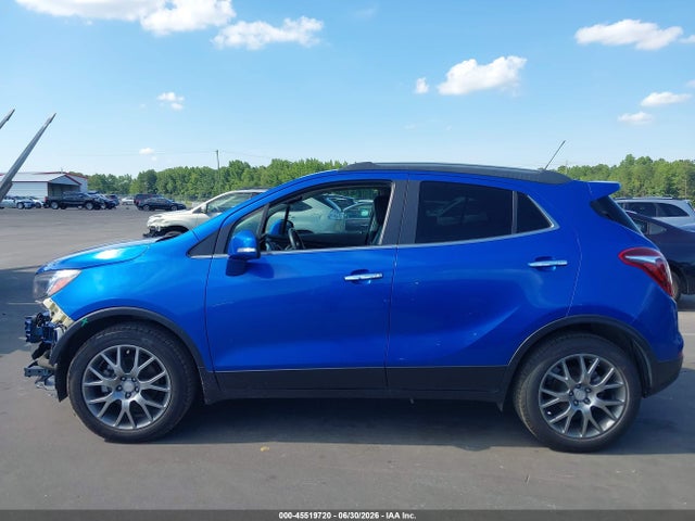45519720 :رقم المزاد ، KL4CJ1SB3JB659267 vin ، 2018 Buick Encore Sport Touring مزاد بيع