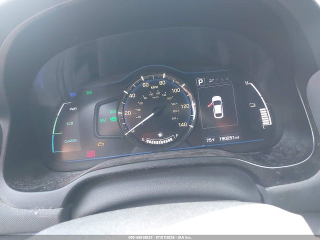 Продаж на аукціоні авто 2019 Hyundai Ioniq Hybrid Blue, vin: KMHC65LCXKU128591, номер лоту: 45519832