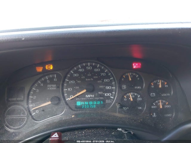 Aukcja sprzedaży 2002 Chevrolet Silverado 1500 Ls, vin: 2GCEK19T121422787, numer aukcji: 45519844