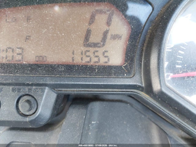 45519893 :رقم المزاد ، JYARJ18E89A000423 vin ، 2009 Yamaha Fz6 R مزاد بيع