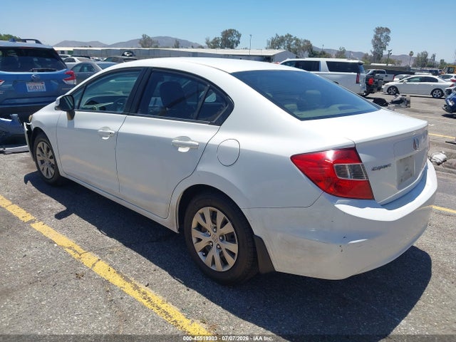 Aukcja sprzedaży 2012 Honda Civic Lx, vin: 2HGFB2F50CH307303, numer aukcji: 45519903