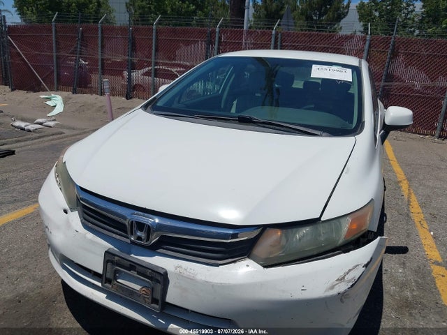 Aukcja sprzedaży 2012 Honda Civic Lx, vin: 2HGFB2F50CH307303, numer aukcji: 45519903