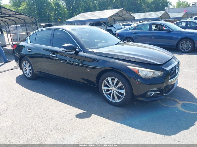 2014 Infiniti Q50 Premium მანქანა იყიდება აუქციონზე, vin: JN1BV7AR3EM703949, აუქციონის ნომერი: 45519905