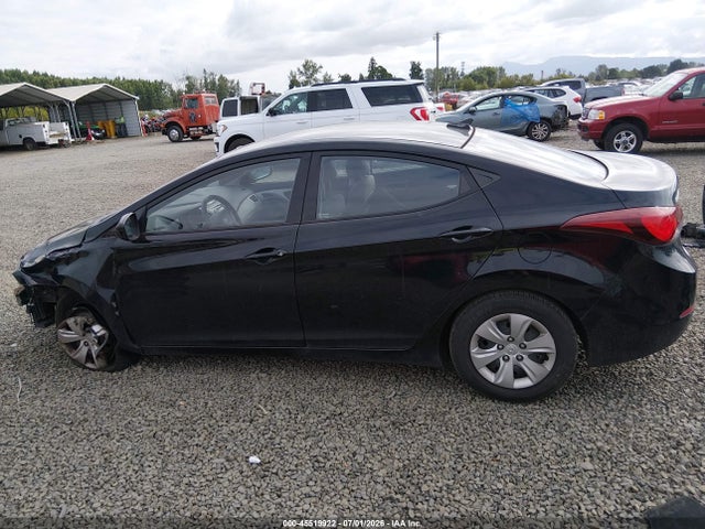 KMHDH4AE2GU604501 Hyundai ELANTRA SE