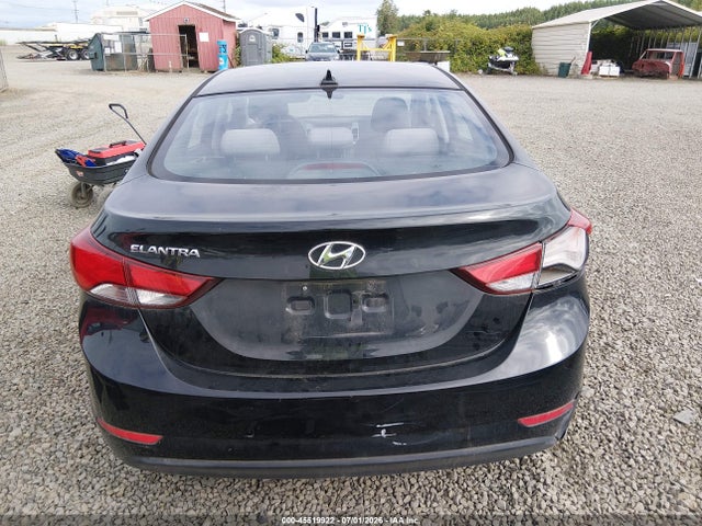 KMHDH4AE2GU604501 Hyundai ELANTRA SE