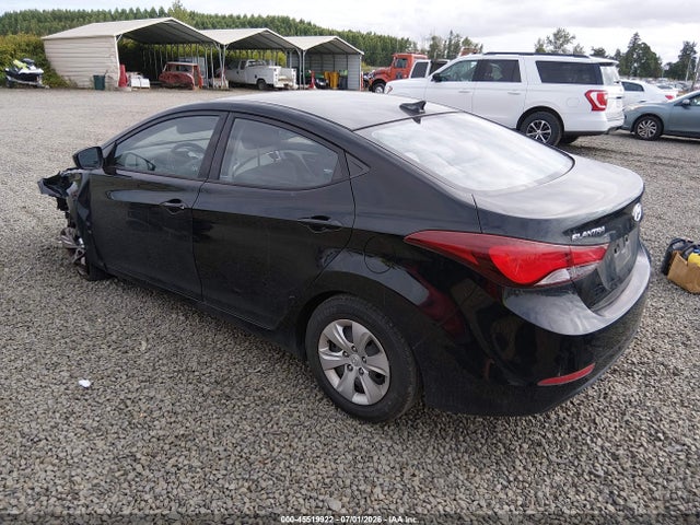 KMHDH4AE2GU604501 Hyundai ELANTRA SE