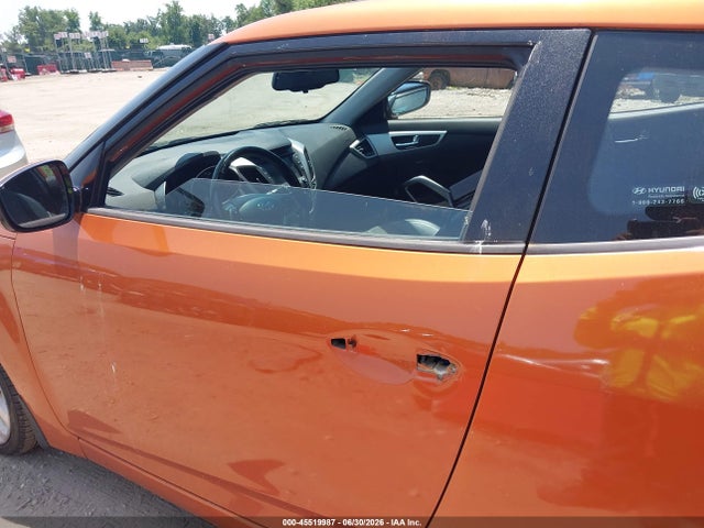 Auction sale of the 2012 Hyundai Veloster Base W/black, vin: KMHTC6AD3CU029901, lot number: 45519987