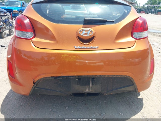 Auction sale of the 2012 Hyundai Veloster Base W/black, vin: KMHTC6AD3CU029901, lot number: 45519987