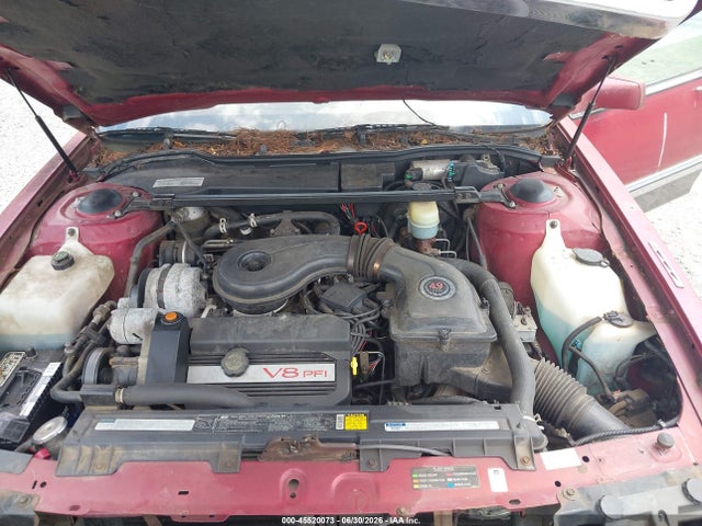 45520073 :رقم المزاد ، 1G6CD53B7M4341098 vin ، 1991 Cadillac Deville مزاد بيع