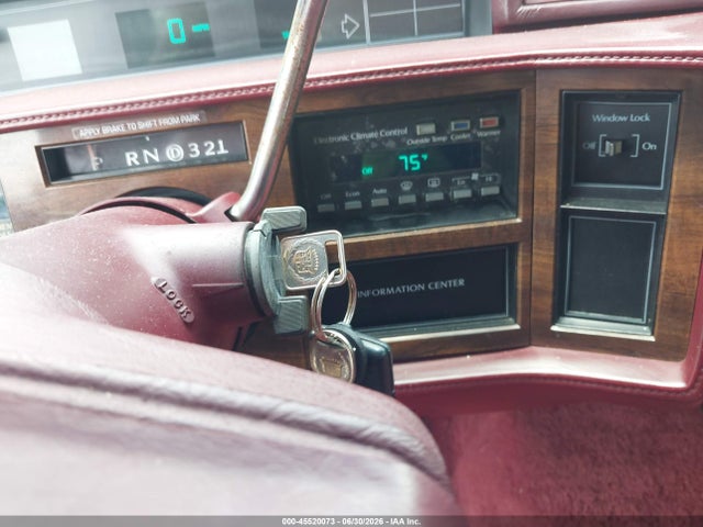 45520073 :رقم المزاد ، 1G6CD53B7M4341098 vin ، 1991 Cadillac Deville مزاد بيع